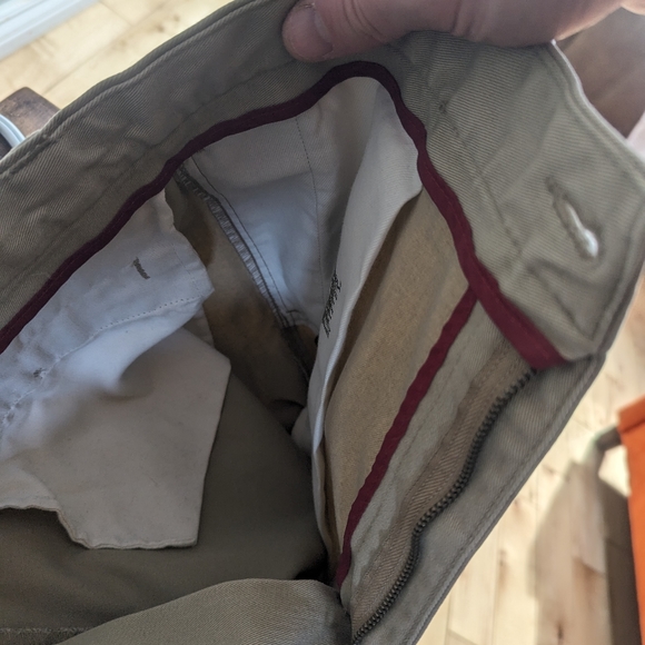 Eddie Bauer relaxed khaki pants 35 waist 35x30 - Picture 8 of 14